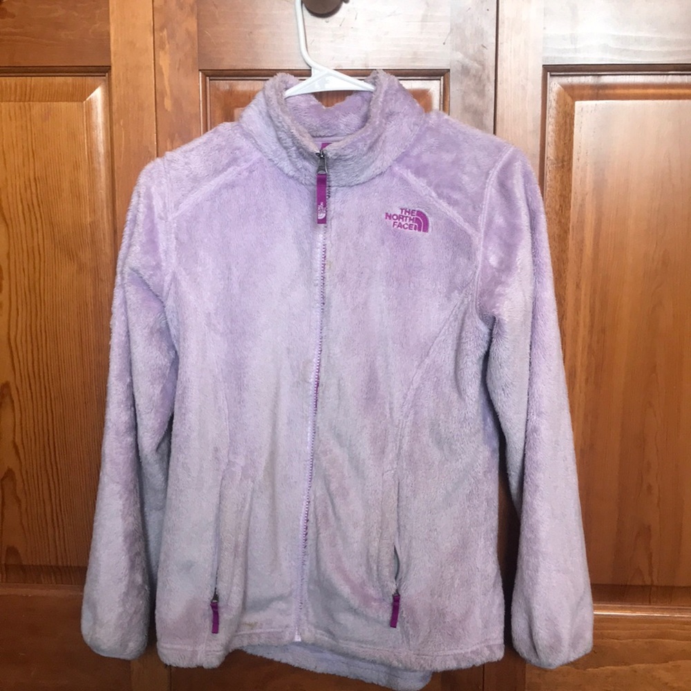 Light Purple Fleece North Face